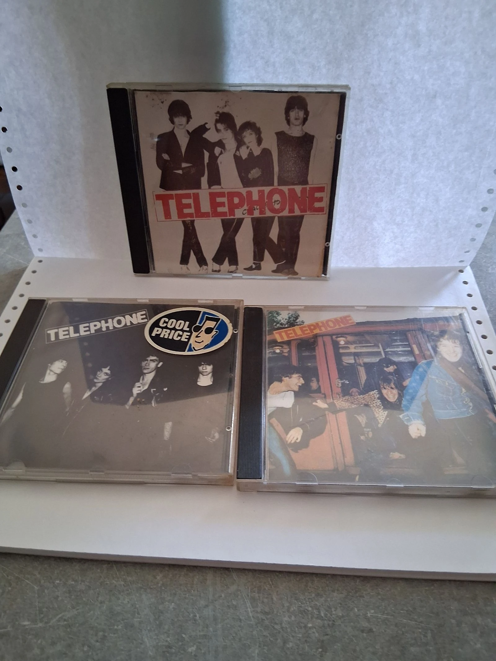 3 cd  audio  téléphone